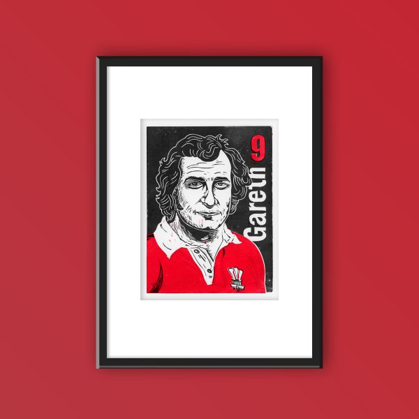Gareth Edwards Handmade Linocut Print | Original Limited Edition