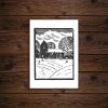St Barrwg's Church | Original Hand Printed Linocut Print - Image 2