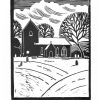 St Barrwg's Church | Original Hand Printed Linocut Print - Image 3
