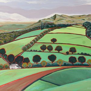 Elan Valley sml Elan Valley Acrylic Painting